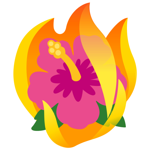 Burning Hibiscus