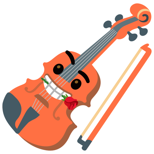 Violin Rose