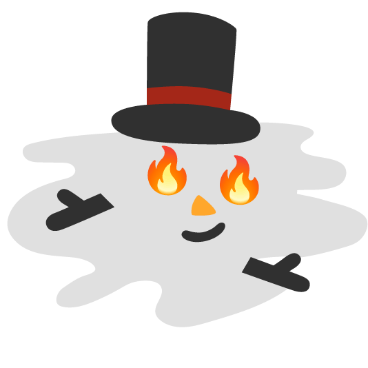 Melting Snowman